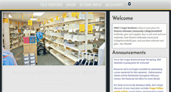 Desktop Screenshot of bookstore.wncc.edu