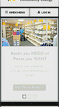 Mobile Screenshot of bookstore.wncc.edu